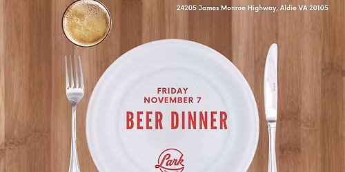 November Craft Beer Dinner