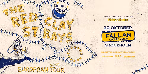 THE RED CLAY STRAYS \/\/ F\u00c5LLAN