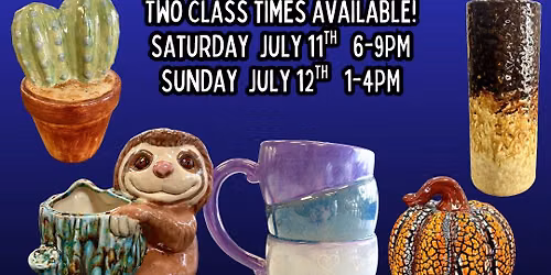 July Specialty Glazes Workshops