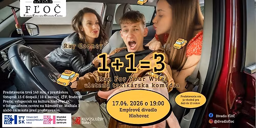 REPR\u00cdZA: Divadlo F\u013dO\u010c - Ray Cooney: 1+1=3