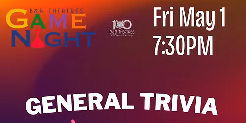 General Trivia Night