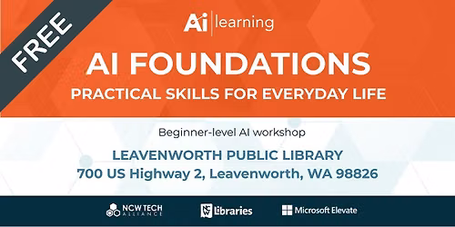 AI Foundations - Leavenworth (English) Sep 29, 5:00 PM