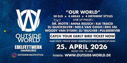 OUTSIDE WORLD FESTIVAL - HAMBURG pres. "OUR WORLD"