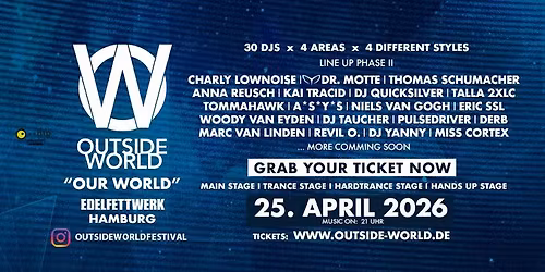 OUTSIDE WORLD FESTIVAL - HAMBURG pres. "OUR WORLD"
