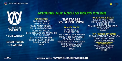 OUTSIDE WORLD FESTIVAL - HAMBURG pres. "OUR WORLD"