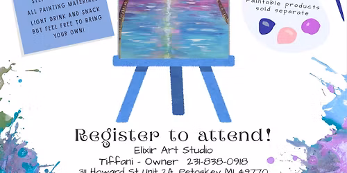 Paradise Sky Paint Party 