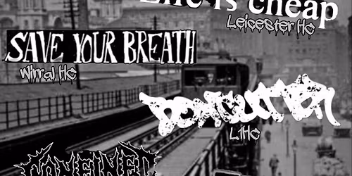 Mental Pressure,,, Life is Cheap,,, Save Your Breath,,, Boxcutter,,, Confined,,, Tear Away 