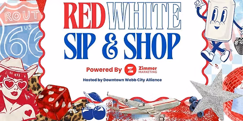 Red White Sip and Shop - 2026 