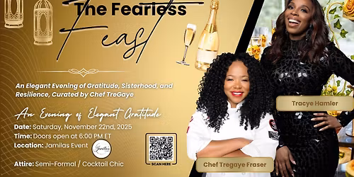 The Fearless Feast with Food Network Star, Chef TreGaye