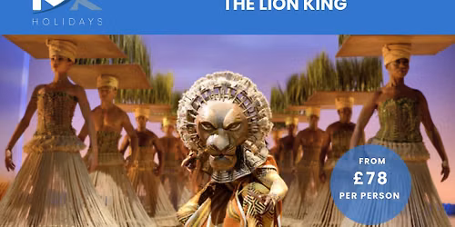 Lion King Musical inc. Coach Travel 