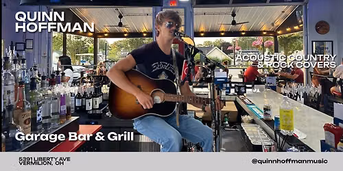 Quinn Hoffman at the Garage Bar & Grill