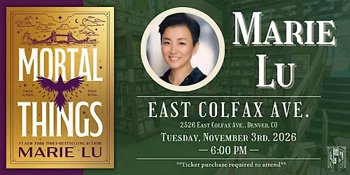 Marie Lu Live at Tattered Cover Colfax
