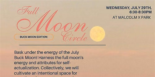 Full Moon Circle: Buck Moon Edition