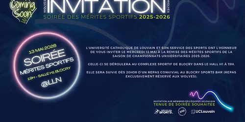 Soir\u00e9e des M\u00e9rites Sportifs 2025-2026
