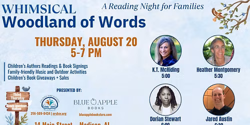 "Whimsical Woodland of Words" Family Reading Festival