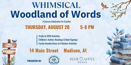 "Whimsical Woodland of Words" Family Reading Festival