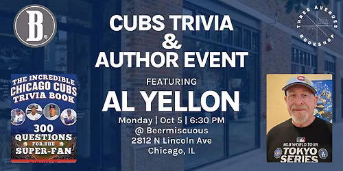 Cubs Trivia Night with Author Al Yellon!