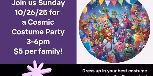 Cosmic Costume Parade! \ud83d\udc7b\ud83d\udc6f\ud83d\udc78\ud83e\udd8b\ud83e\udd84