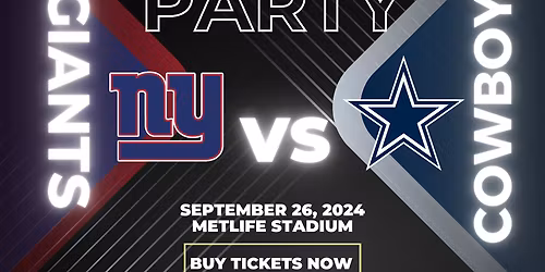 Dallas Cowboys at New York Giants at MetLife Stadium