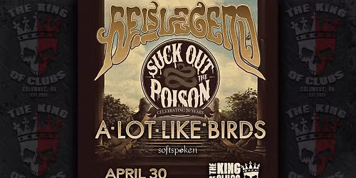 He Is Legend - 20th Anniversary Of Suck Out The Poison Tour