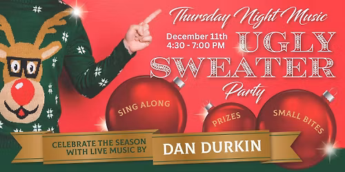 Ugly Sweater Party at Adobe Road Winery