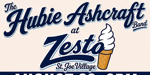 \ud83c\udfb8 The Hubie Ashcraft Band @ Zesto! \ud83c\udfb8