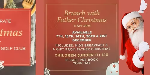 Brunch with Father Christmas at West Derby Golf Club