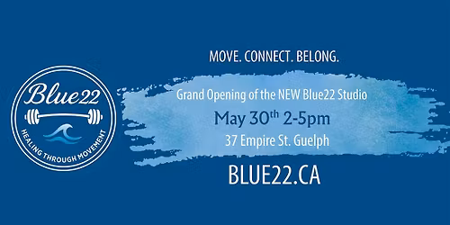 Grand Opening Blue22 Studio