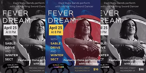 LIVE MUSIC: Winter Sect and Sable Drive with Oona the belly dancer