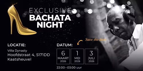 Exclusive Bachata Night! (vrijdag 1 mei 2026)