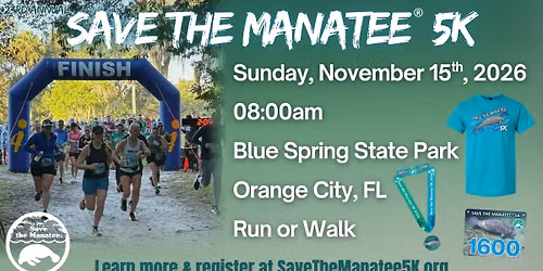 23rd Annual Save the Manatee 5K