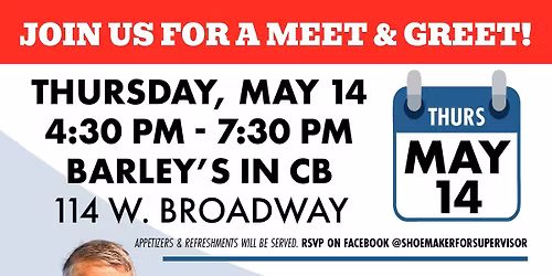 Meet Mark!  Meet and Greet