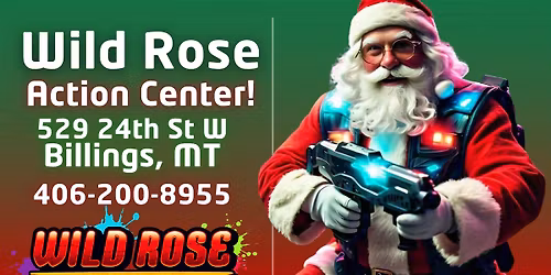 Small Business Saturday - Laser Tag w\/ Santa!!