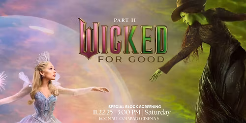CRMC Surgery Block Screening: Wicked For Good
