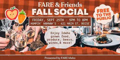 FARE & Friends Fall Social!