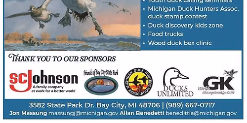 31st Annual Saginaw Bay Waterfowl and Outdoor Festival