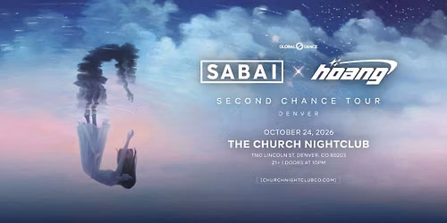 SABAI x HOANG: SECOND CHANCE TOUR