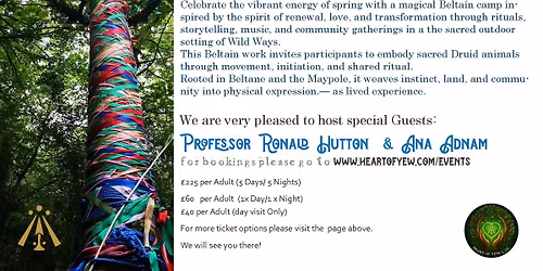 Beltain 2026 - A Druid Retreat