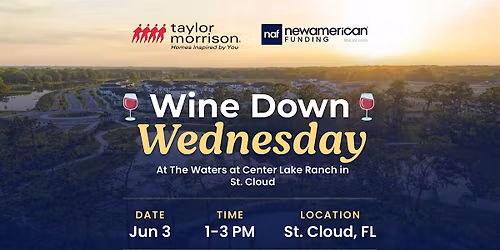 Wine Down Wednesday at The Waters at Center Lake Ranch