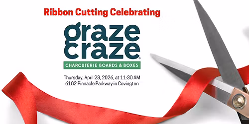 Ribbon Cutting at Graze Craze