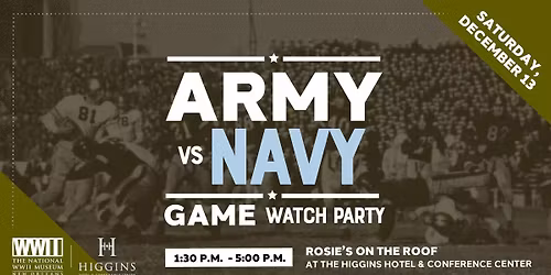 Army-Navy Game Watch Party