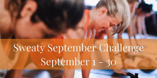 Sweaty September 2026 Yoga Challenge Start Date