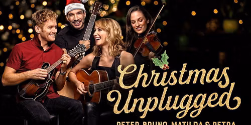 Christmas Unplugged 2026 med Peter, Bruno, Matilda och Petra Wahlgren