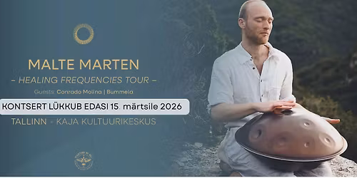 Malte Marten - Tervendavate helide tuur - Handpan'i kontsert Tallinnas