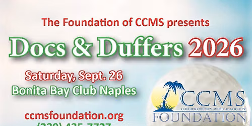 13th Annual Docs & Duffers Charity Golf Tournament & Raffle