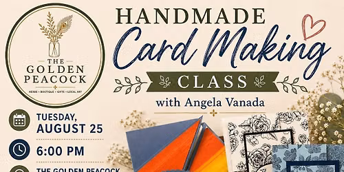 Handmade Card Making Class with Angela Vanada