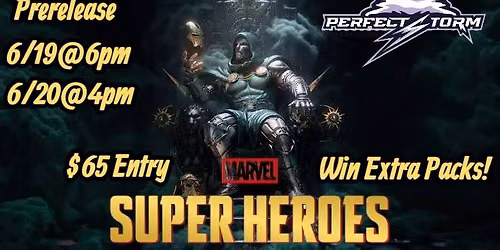 Marvel Super Heroes Prerelease!