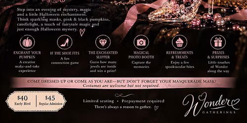 Enchanted Masquerade Halloween Party