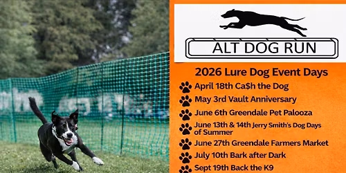 Dog Lure @ Greendale Farmers Market Pet Day