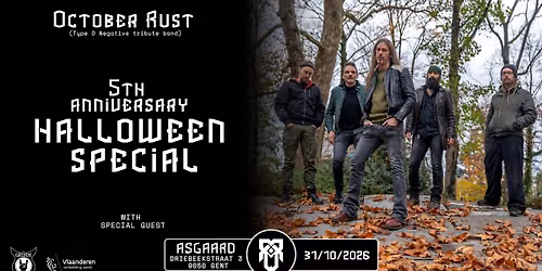 5th anniversary Halloween Special OCTOBER RUST